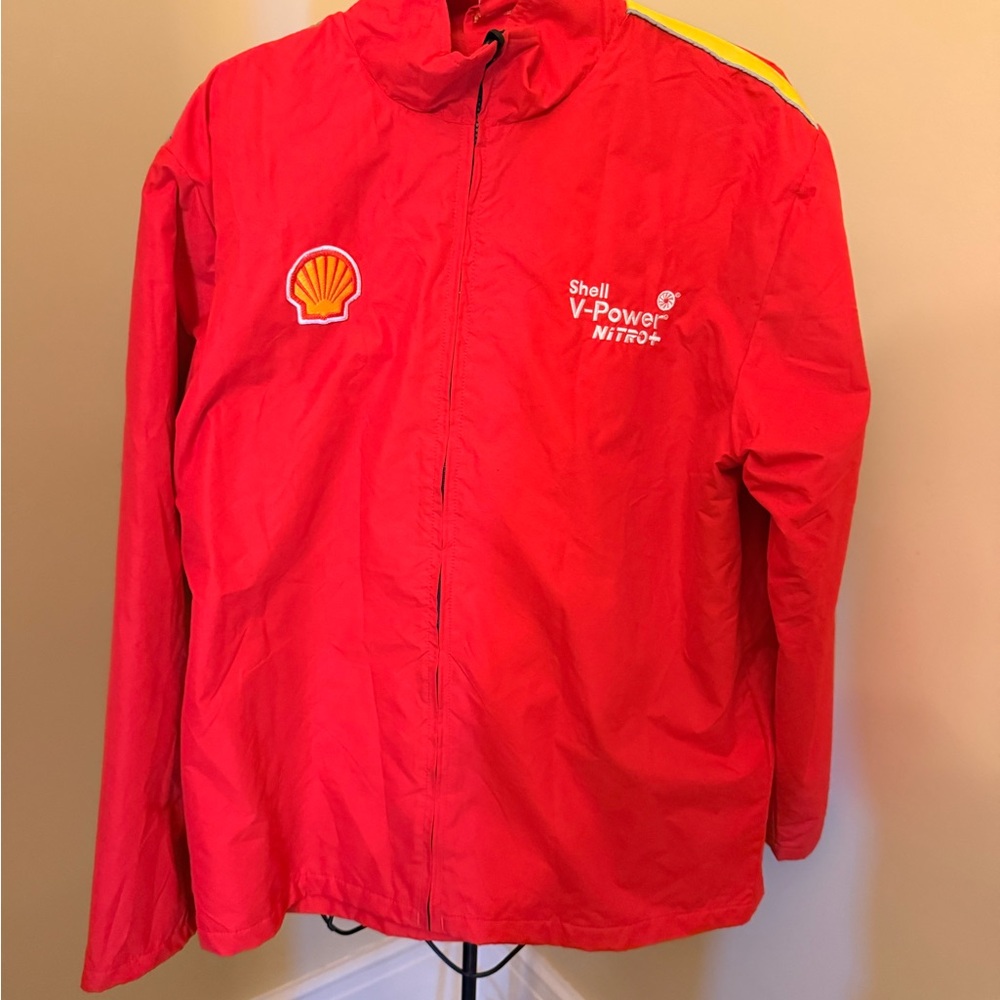 Red Shell unisex Pitt crew racing jacket